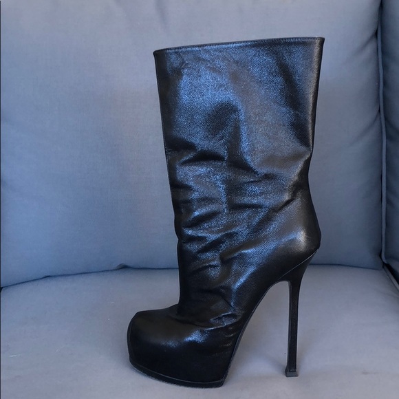 ysl tribute boots